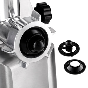 Luvele Ultimate elektrischer Fleischwolf | Wurstmaschine | 1800 W (700 W normative Leistung)