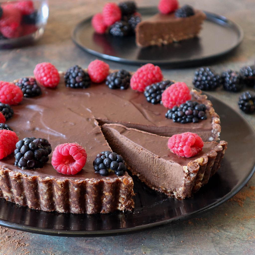 The ultimate no-bake chocolate tart