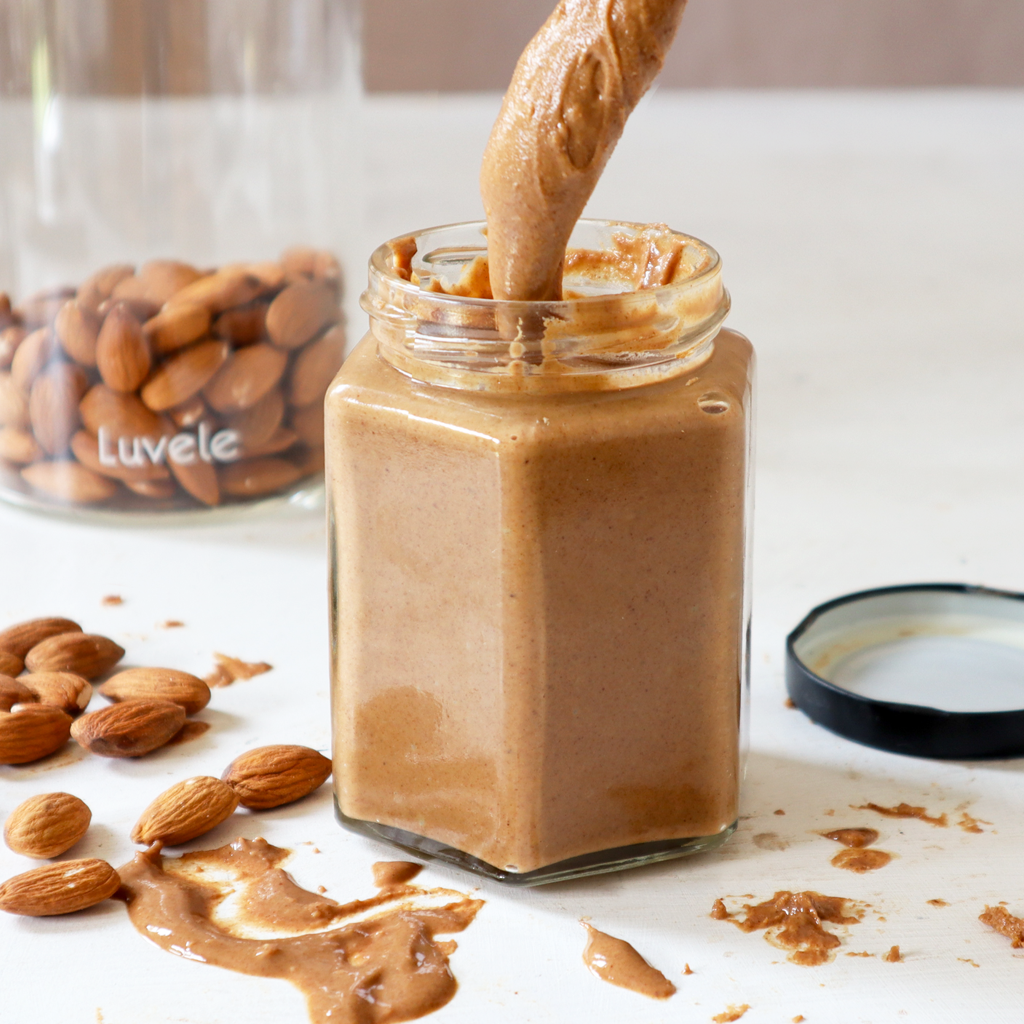 The Best Fresh Homemade Almond Butter