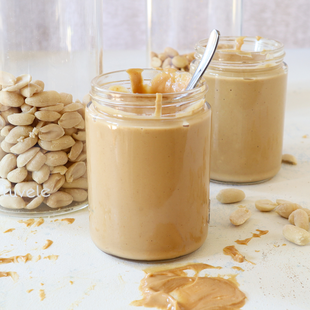 Great Homemade Peanut Butter – crunchy & smooth