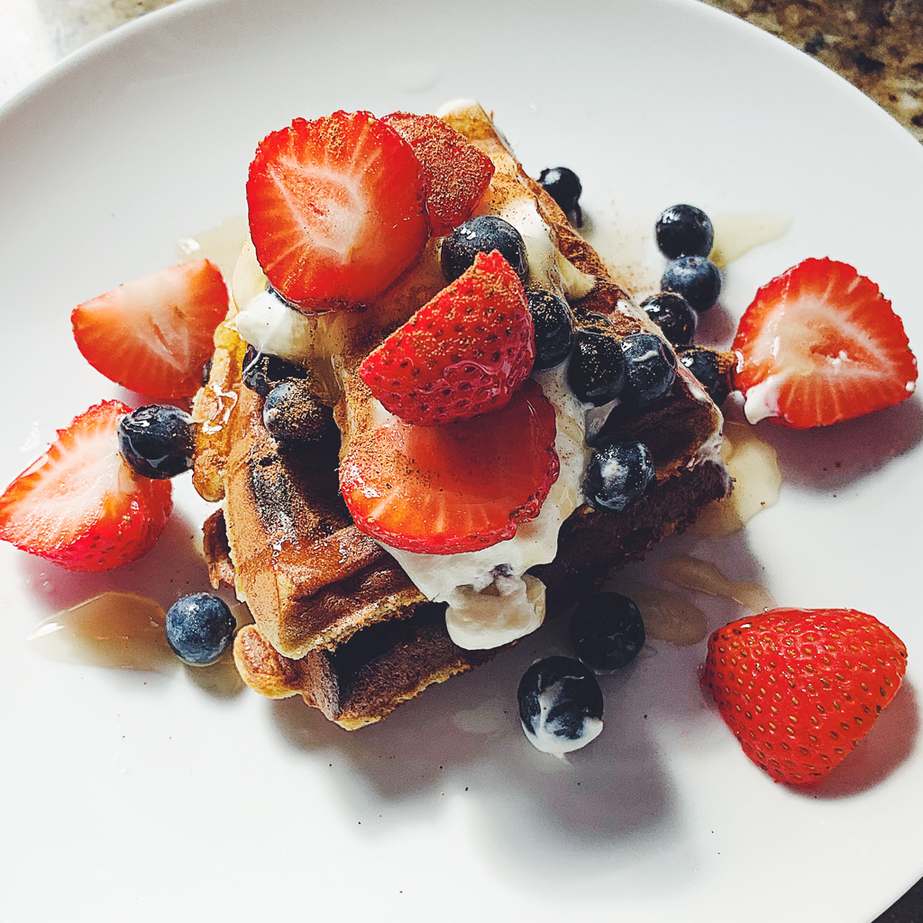 Getreidefreie Bananen-Waffeln (PALEO SCD GAPS)