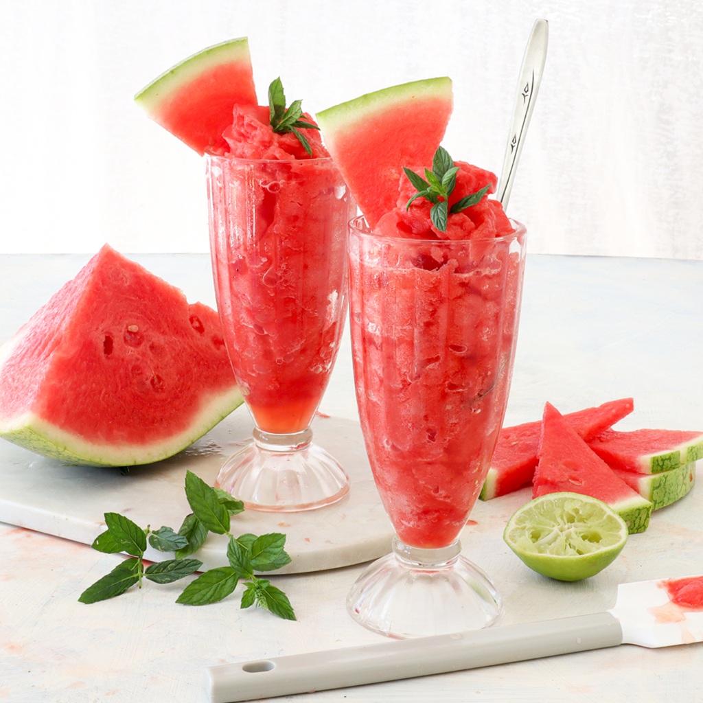 Summer loving watermelon slushy recipe