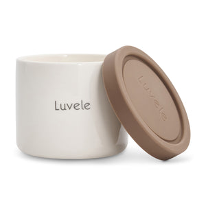Luvele 4 x 400 ml Joghurtbehälter aus Keramik | Kompatibel mit dem Pure Joghurtbereiter