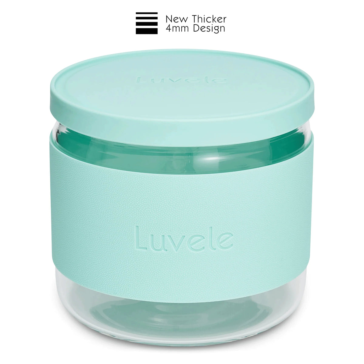 2 Liter Glasbehälter, 4 mm dick, kompatibel mit dem Pure Plus Joghurtbereiter