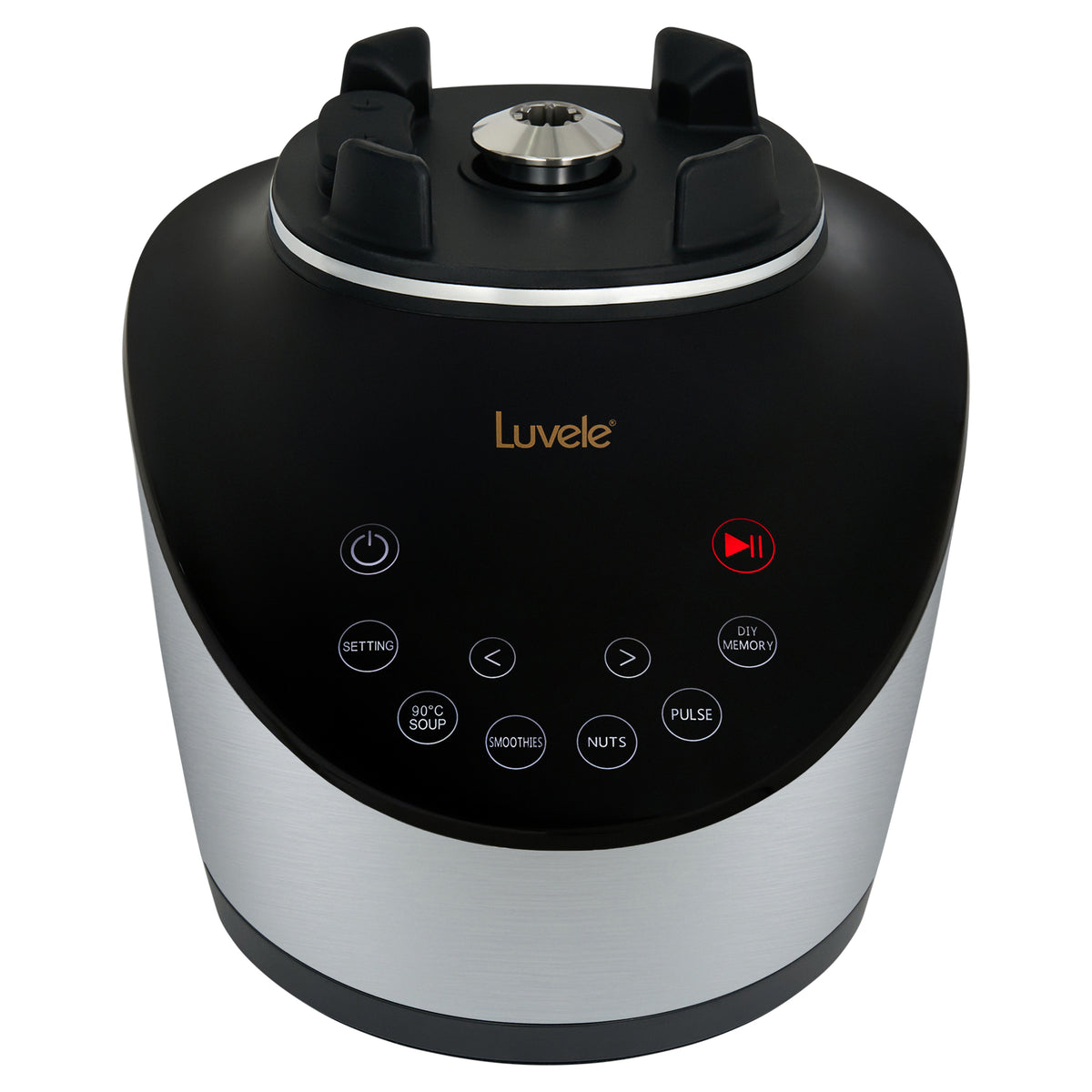 Luvele Vibe Mixer-System | 1,75-Liter-Mixbehälter aus Edelstahl für Vibe Hochgeschwindigkeitsmixer