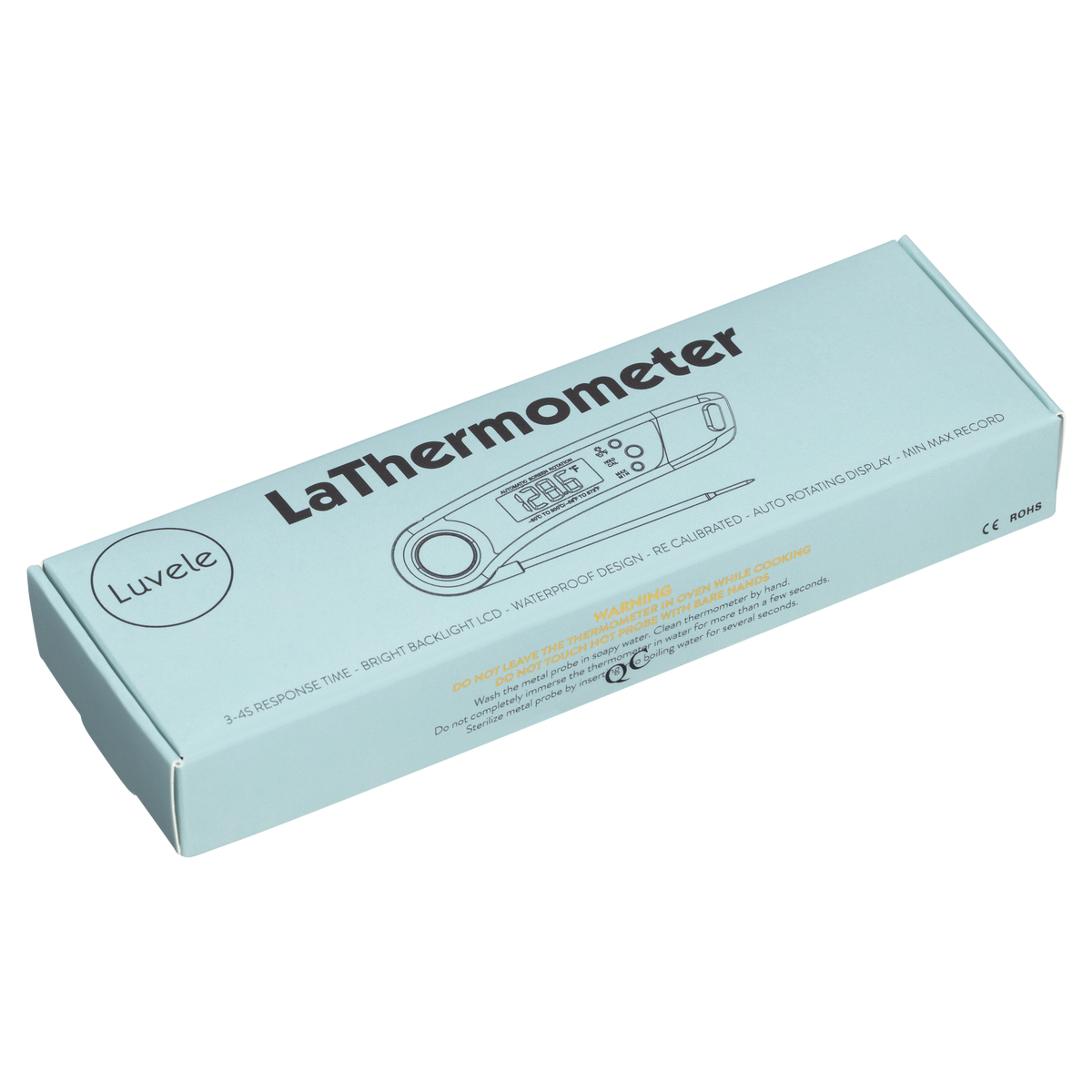 Luvele La Thermometer | Digitales Küchenthermometer