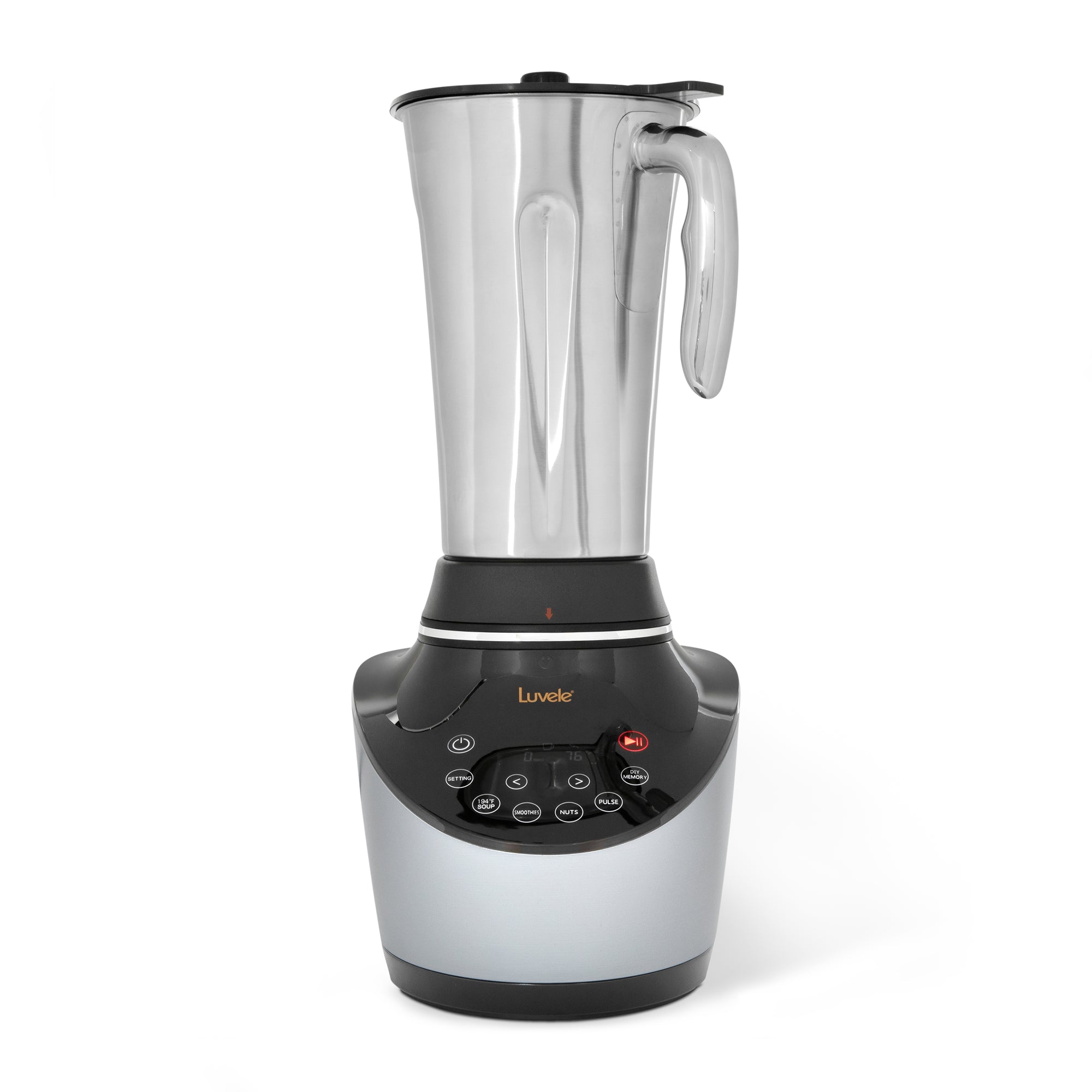 Luvele Vibe Mixer-System | 1,75-Liter-Mixbehälter aus Edelstahl für Vibe Hochgeschwindigkeitsmixer